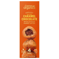 CERTIFIED ORGANIC FUDGEY BITES SALTED CARAMEL CHOCOLATE